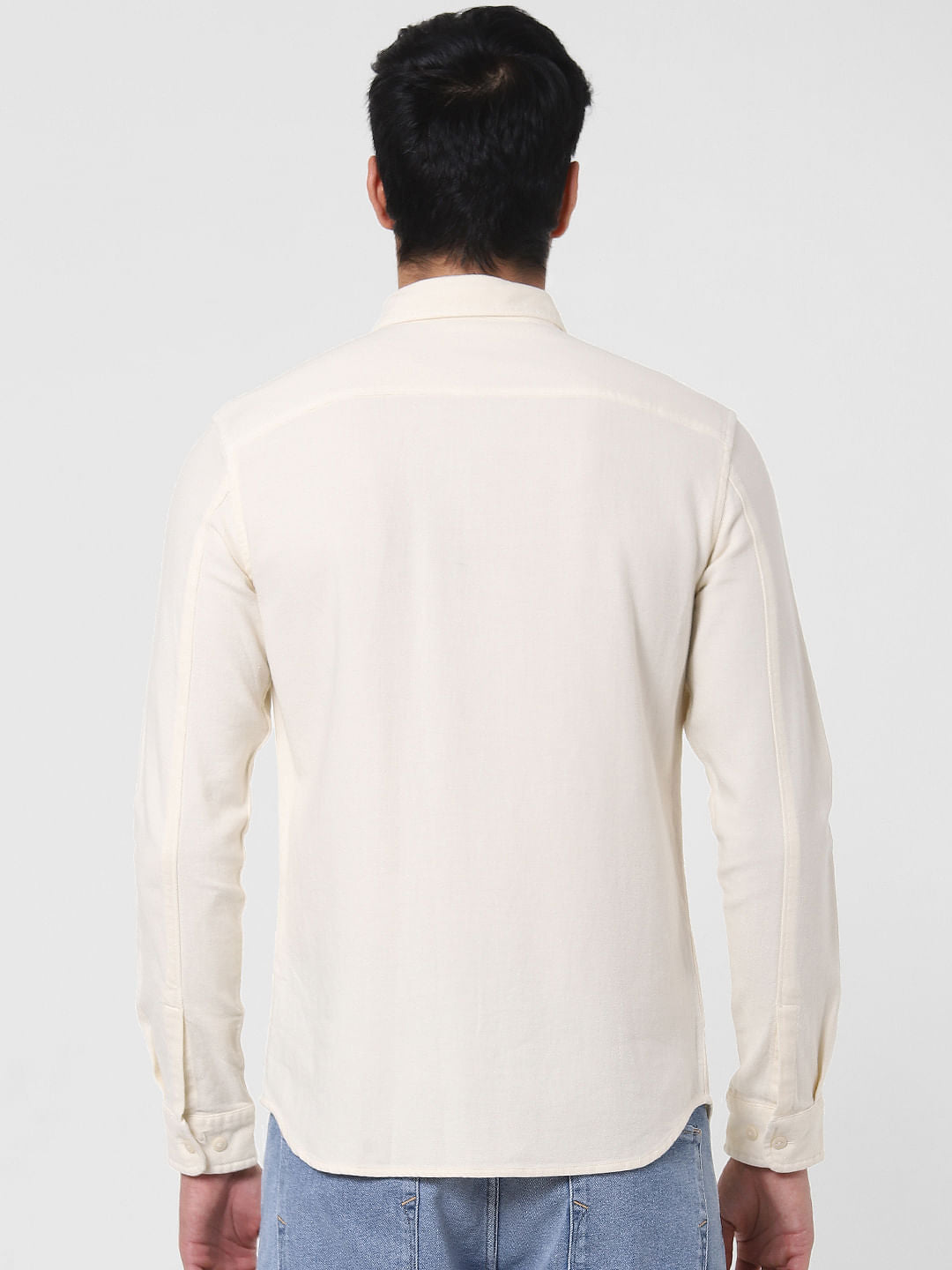 Off-White Full Sleeves Shirt