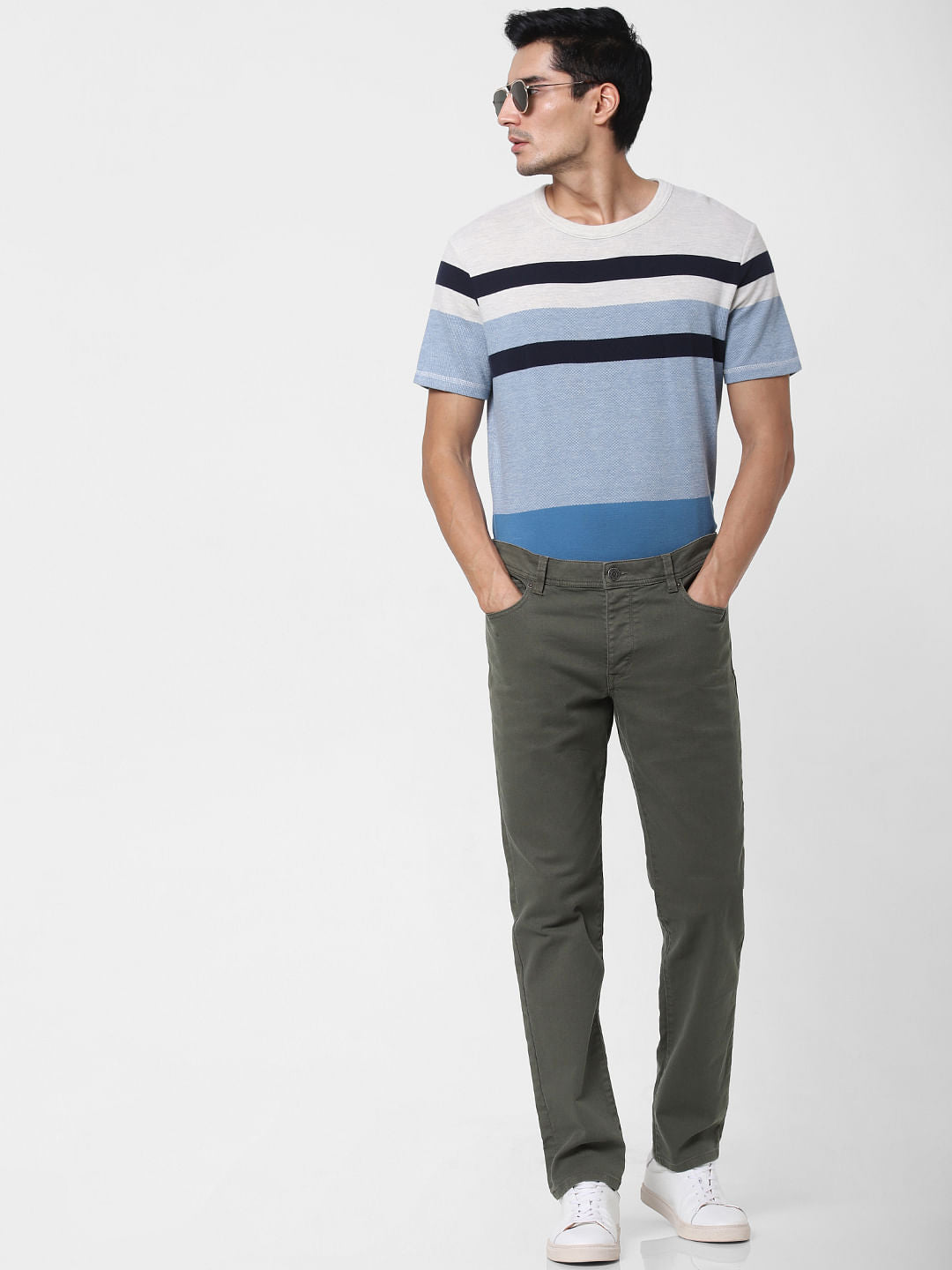 Olive Slim Fit Chinos