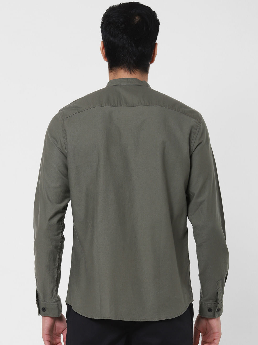 Olive Full Sleeves Shirt