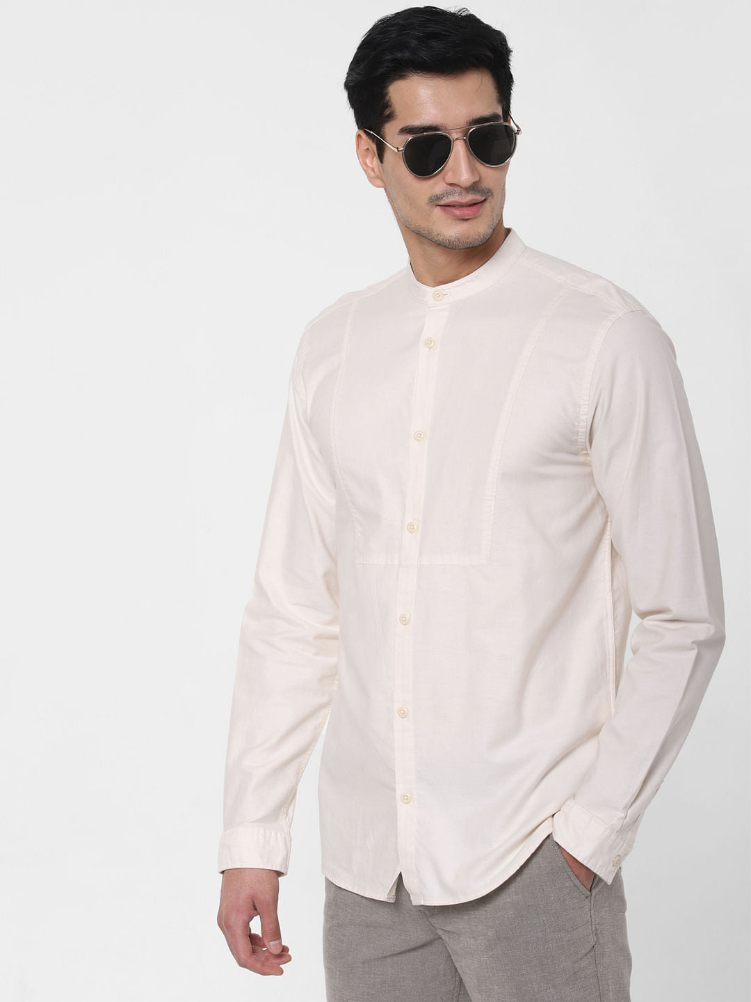 Off-White Full Sleeves Shirt