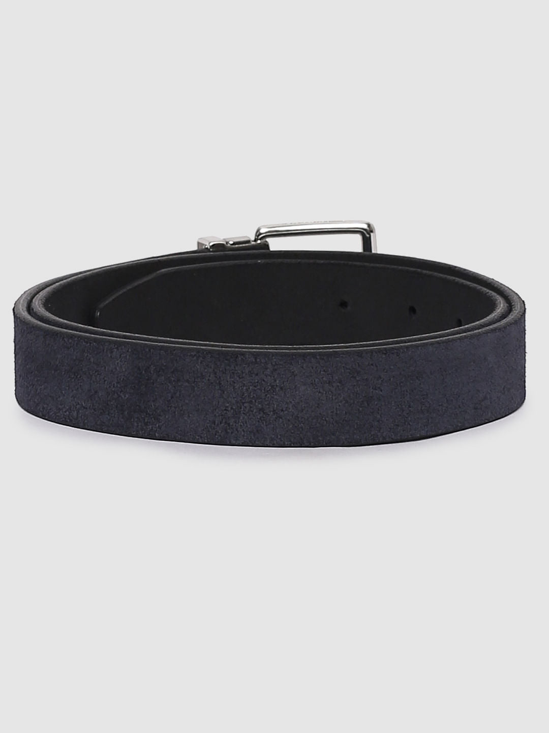 Dark Blue Suede Belt