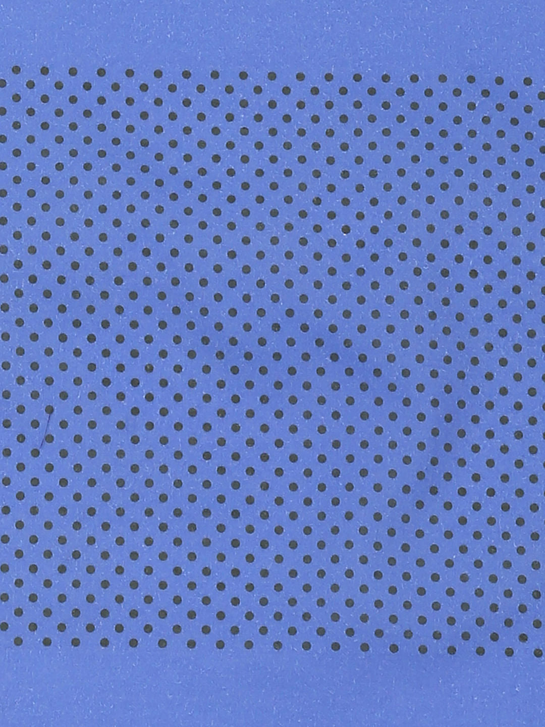 Blue Polka Dot Linen Pocket Square