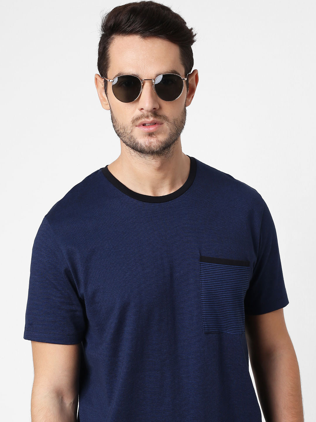 Green Oval Sunglasses