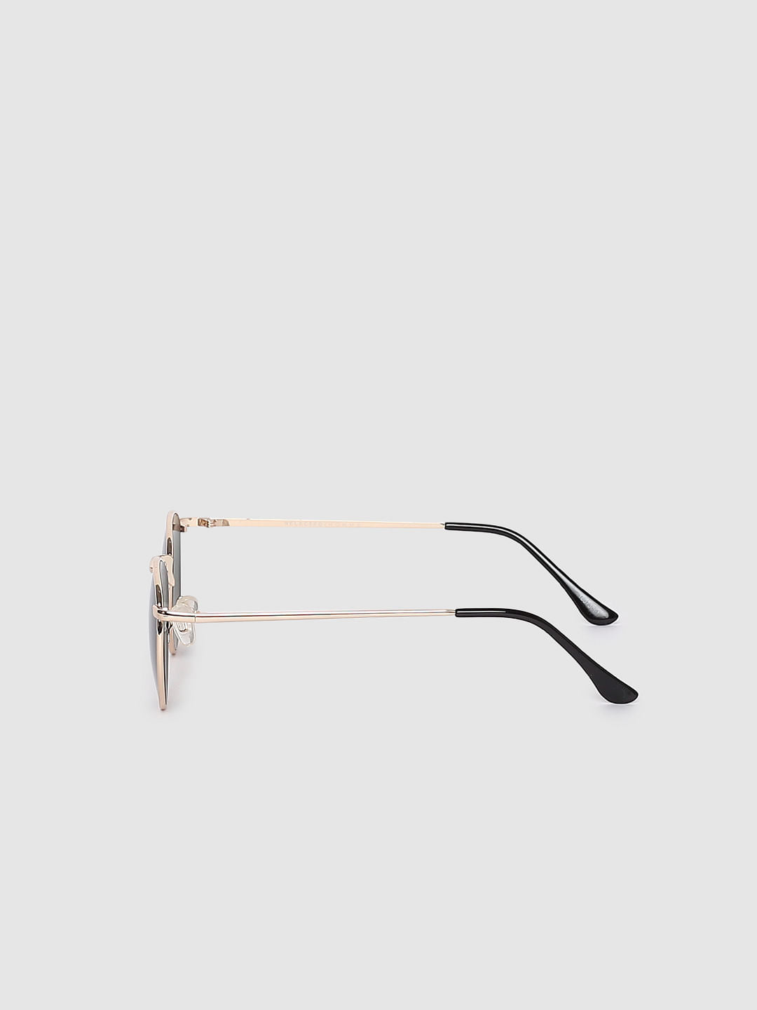 Green Oval Sunglasses