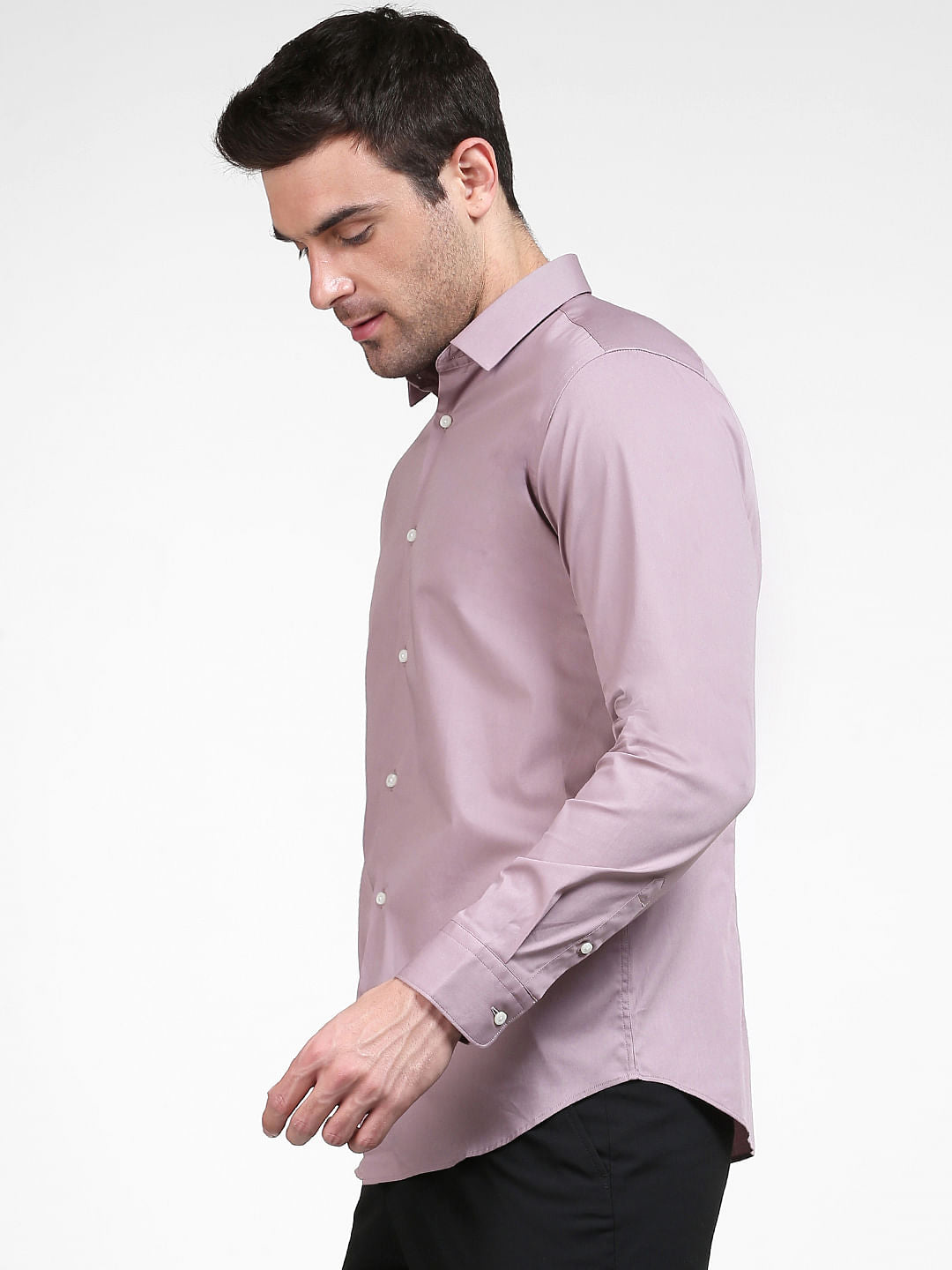 Taupe Formal Full Sleeves Shirt