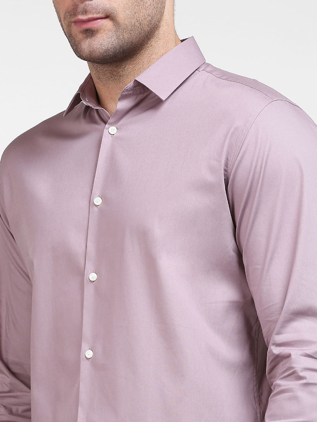Taupe Formal Full Sleeves Shirt