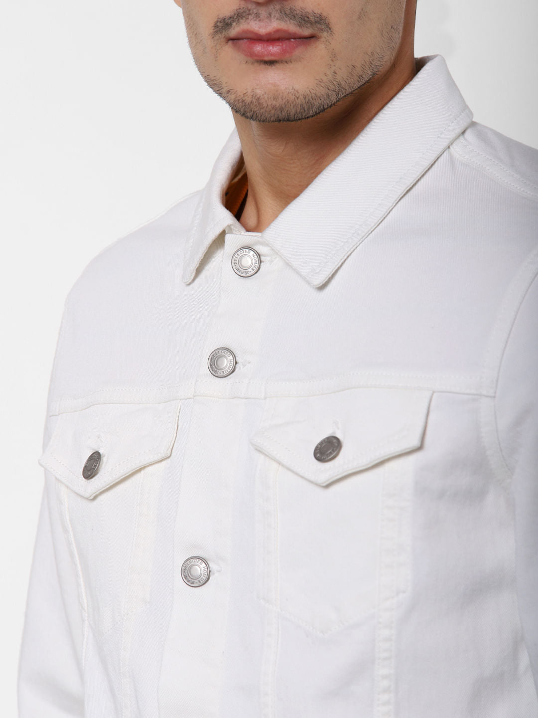 White Denim Jacket