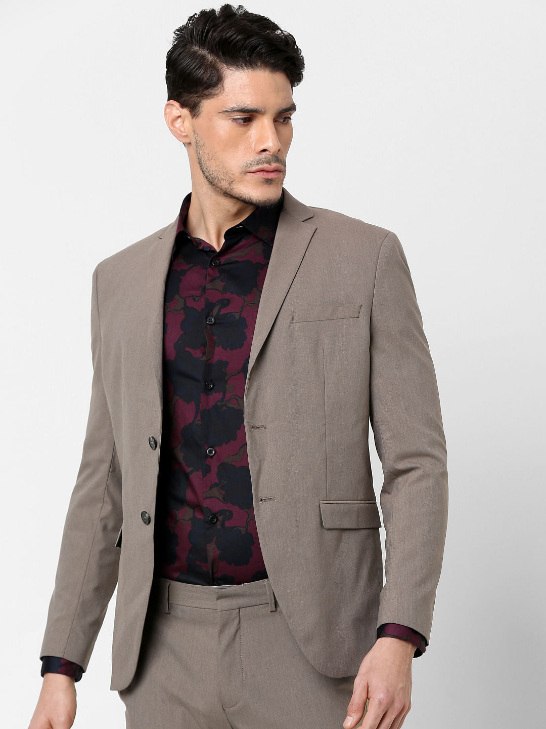 Brown Formal Blazer