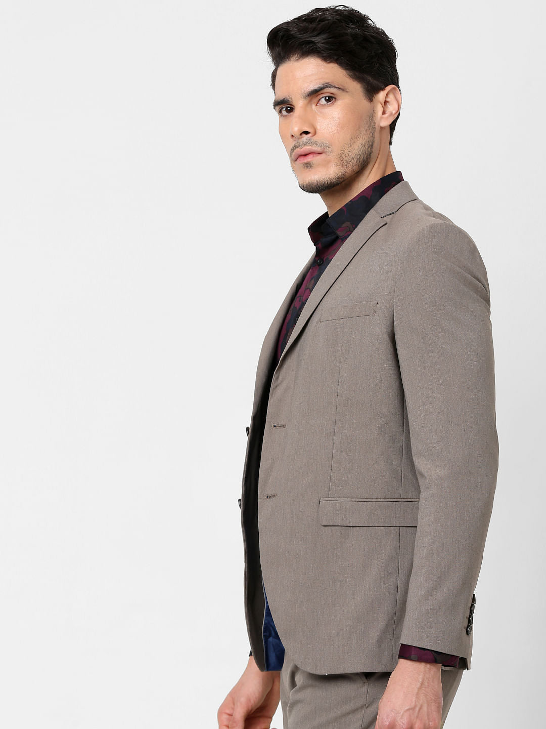 Brown Formal Blazer