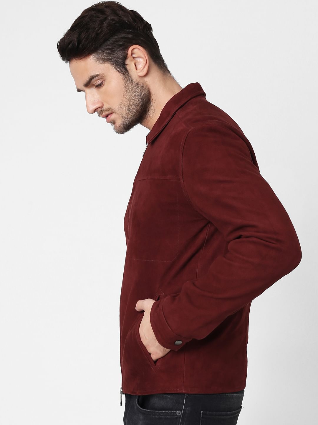 Rust Suede Jacket