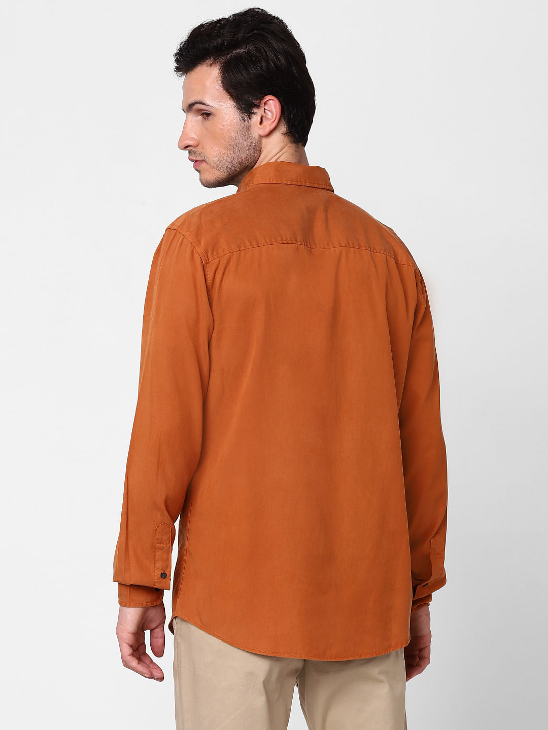 Brown Full Sleeves Shirt