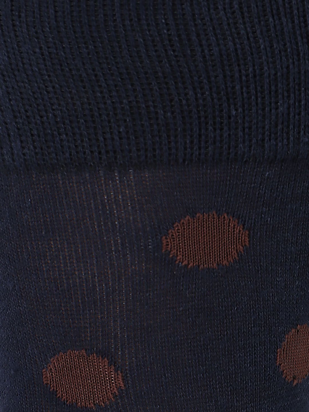 Blue Polka Dot Mid Calf Length Socks