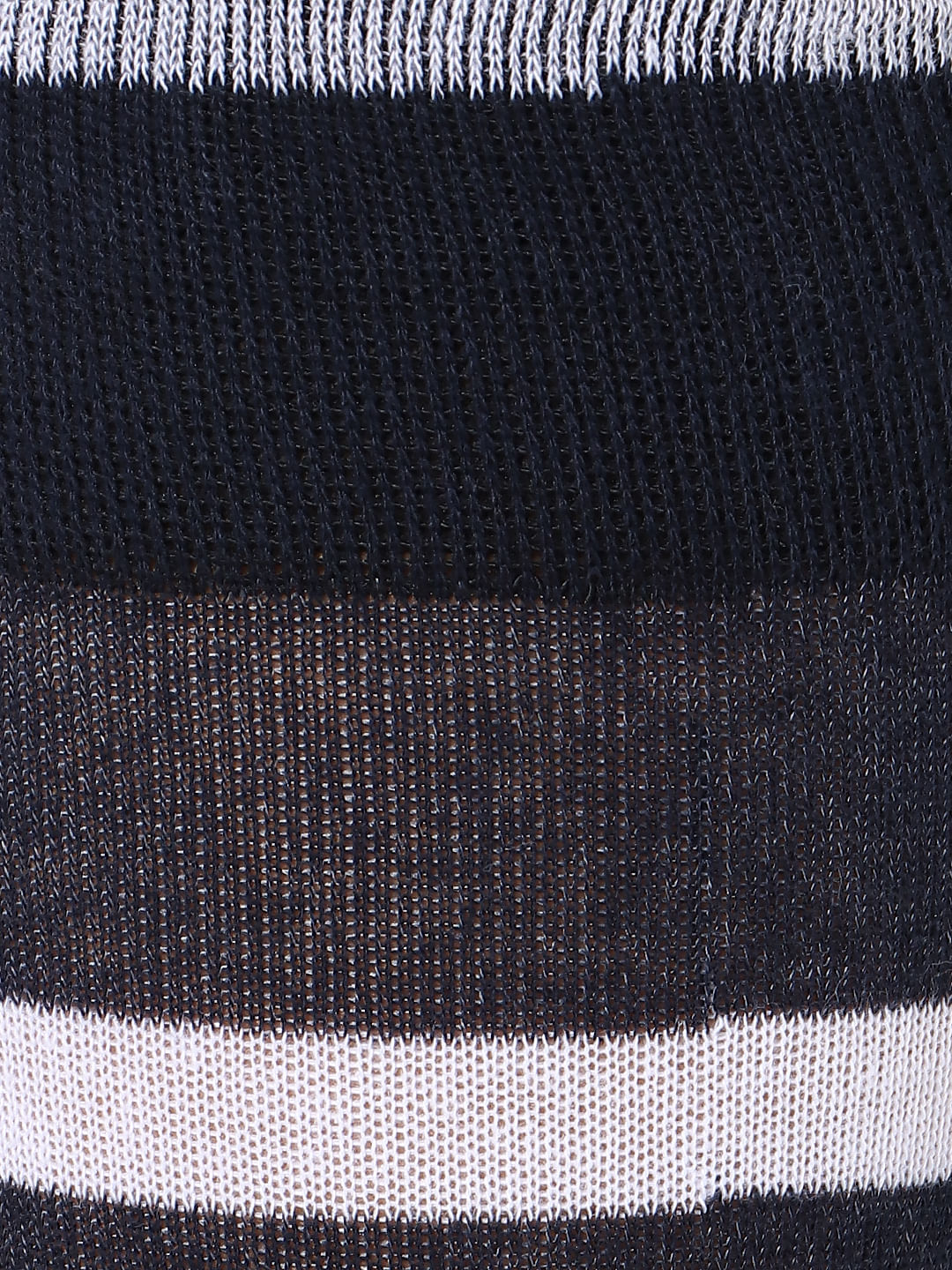 Black & White Mid Calf Length Socks