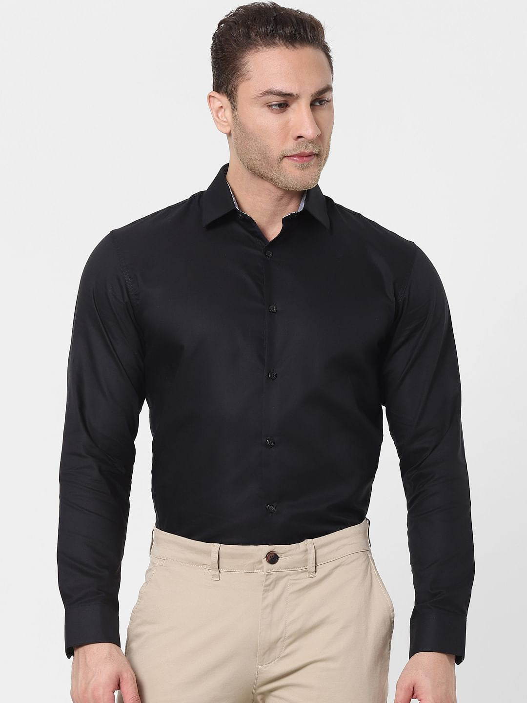 Black Full Sleeves Shirt
