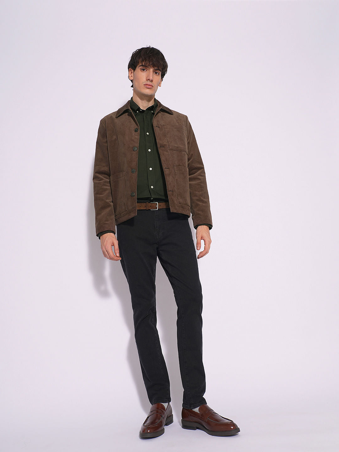 Dark Green Oxford Shirt