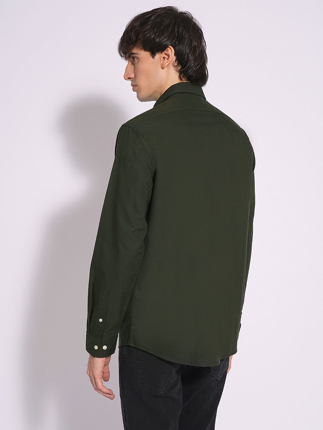 Dark Green Oxford Shirt