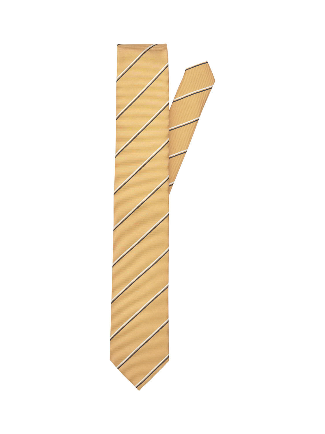 Golden Striped Tie