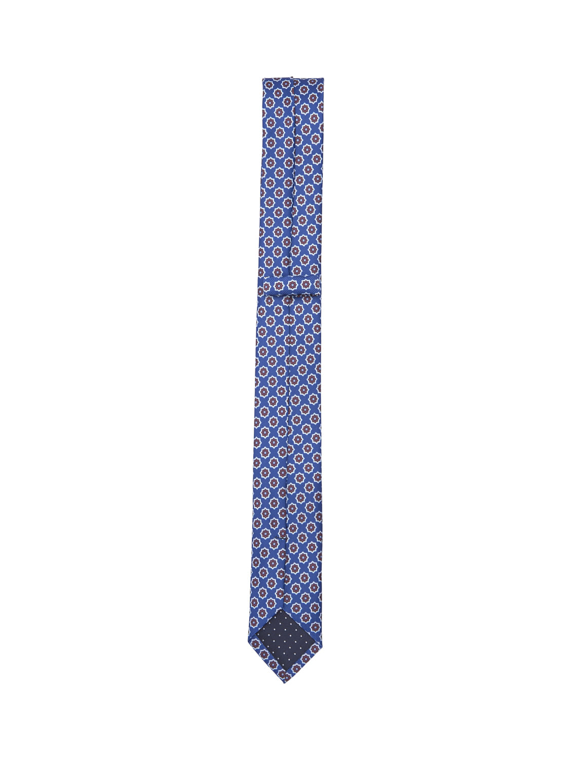 Blue Printed Tie