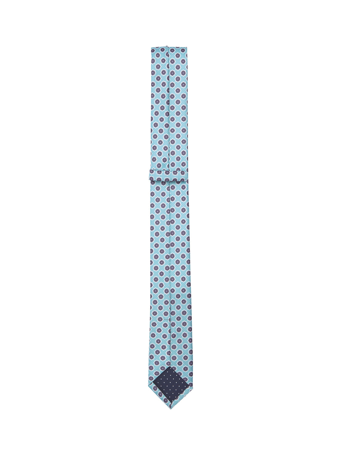 Light Blue Printed Tie