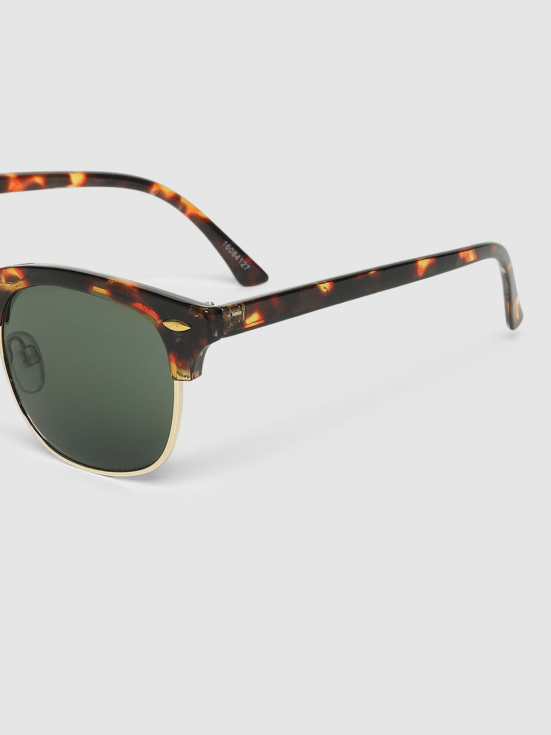 Brown Rimless Sunglasses