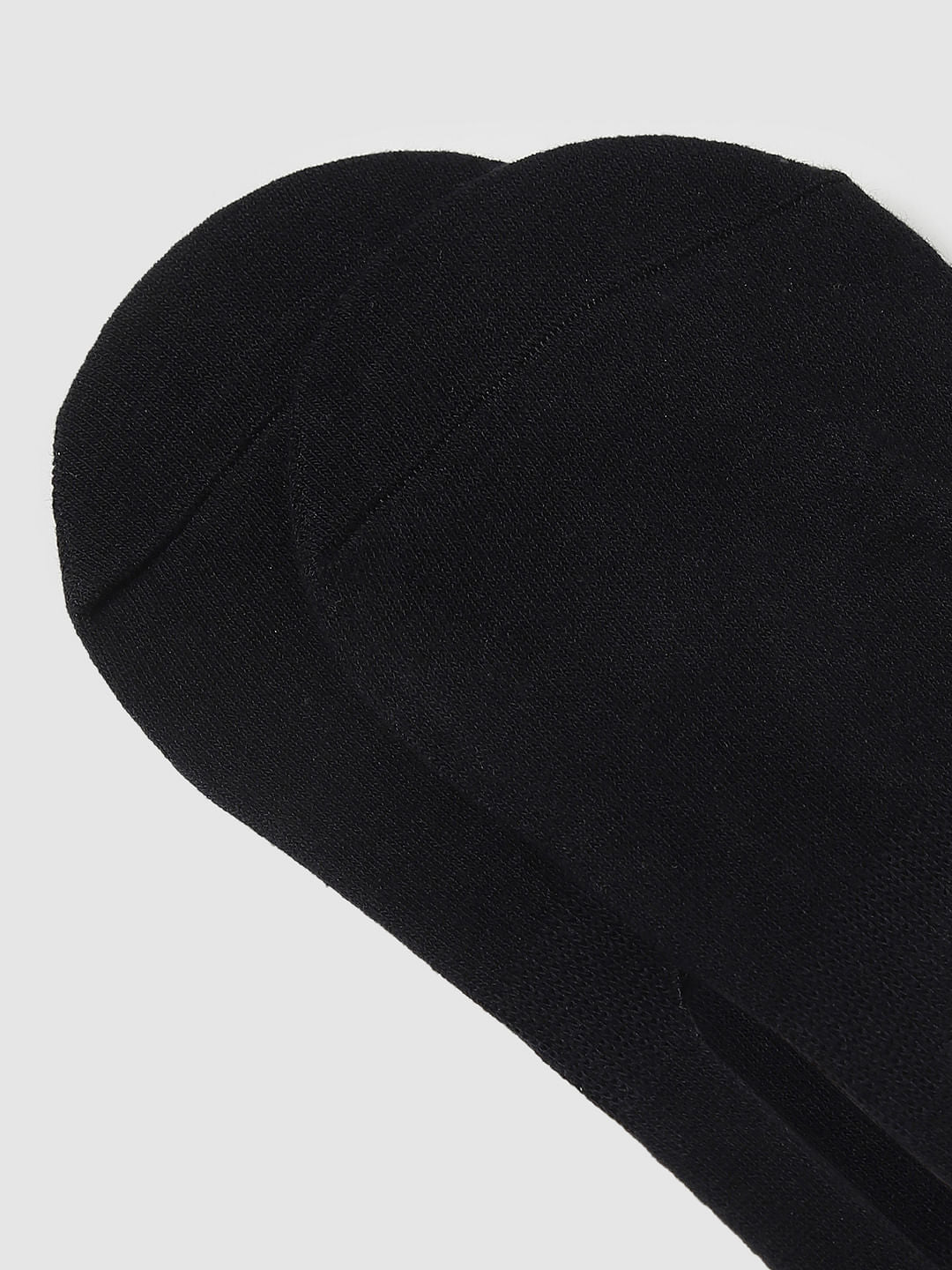 Pack of 3 No-Show Sneaker Socks - Black