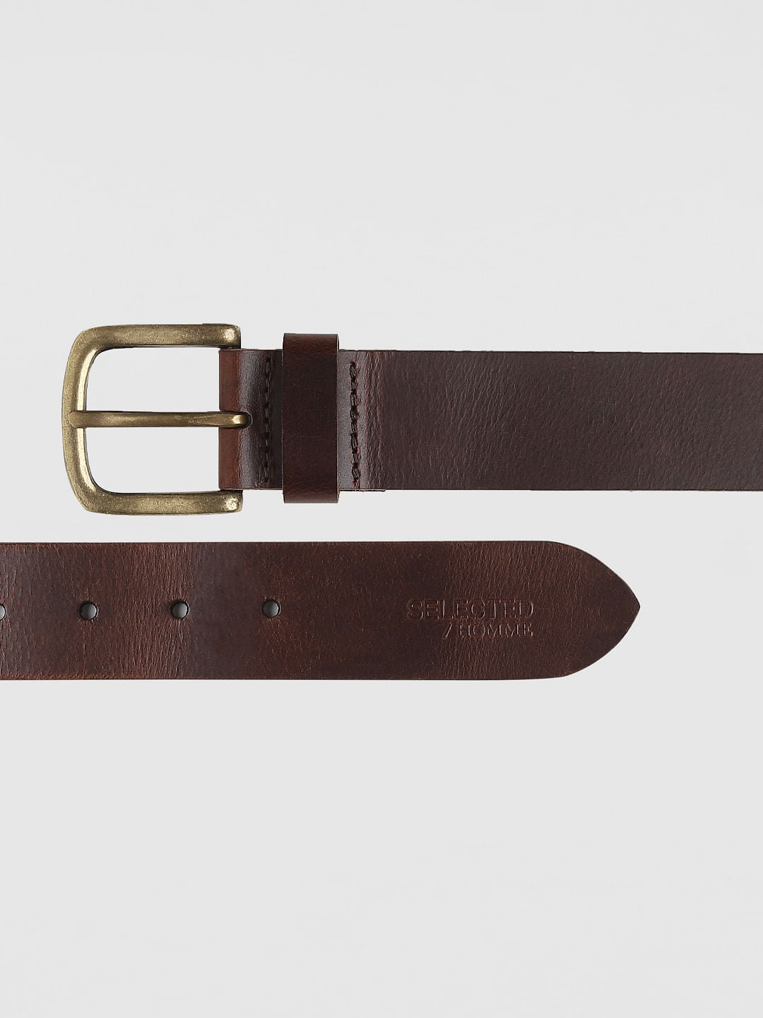 Brown Leather Belt