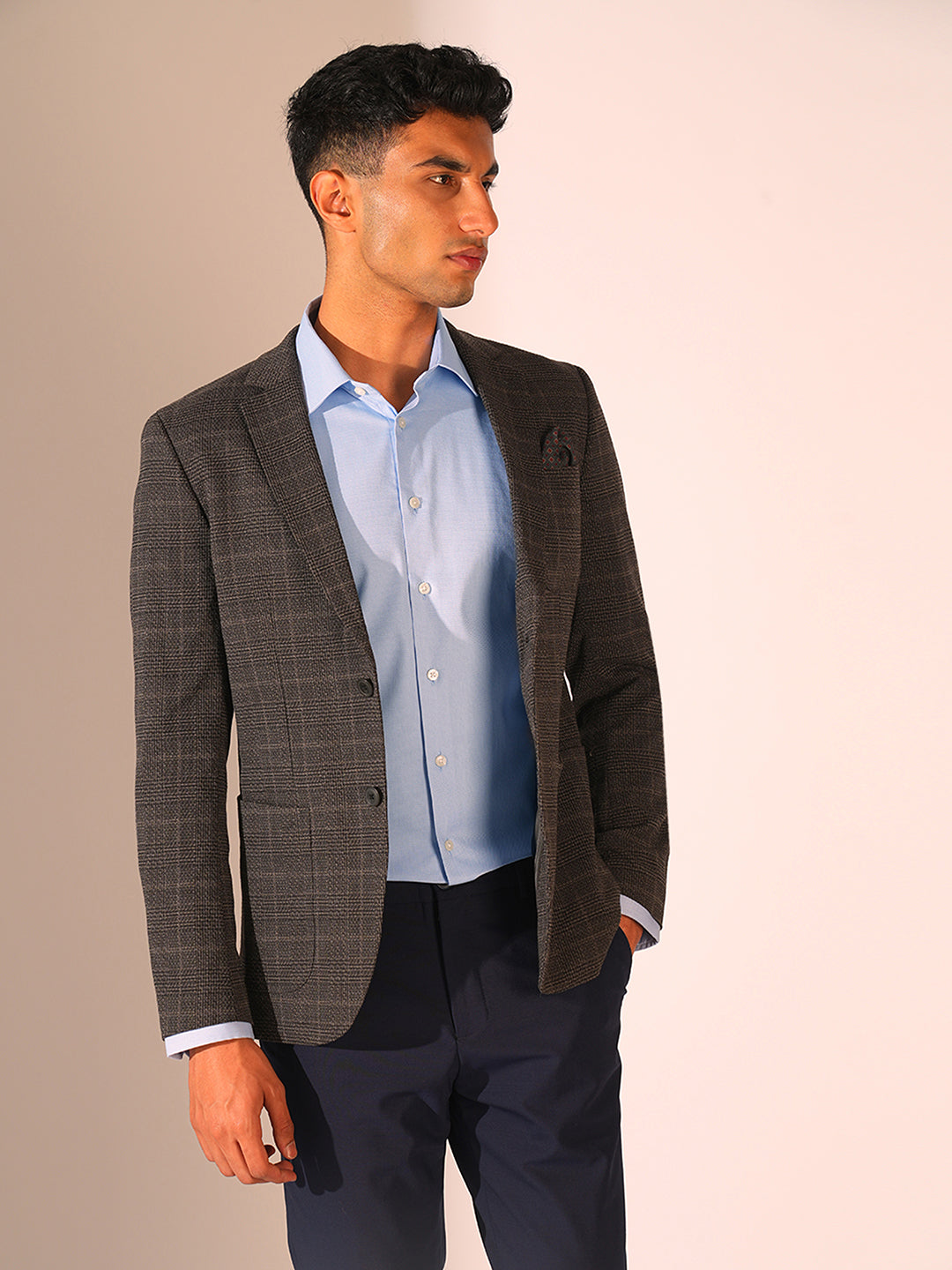 Light Blue Organic Cotton Formal Shirt