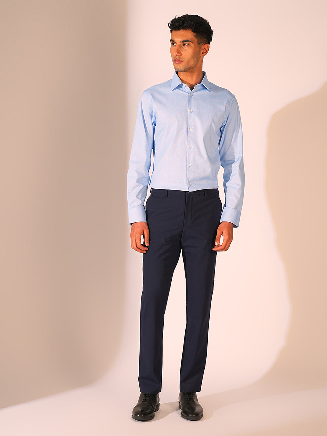 Light Blue Organic Cotton Formal Shirt