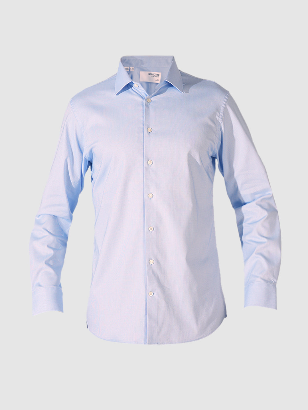 Light Blue Organic Cotton Formal Shirt