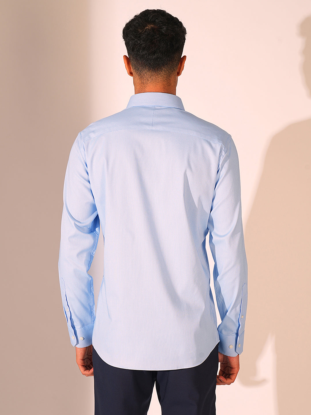 Light Blue Organic Cotton Formal Shirt