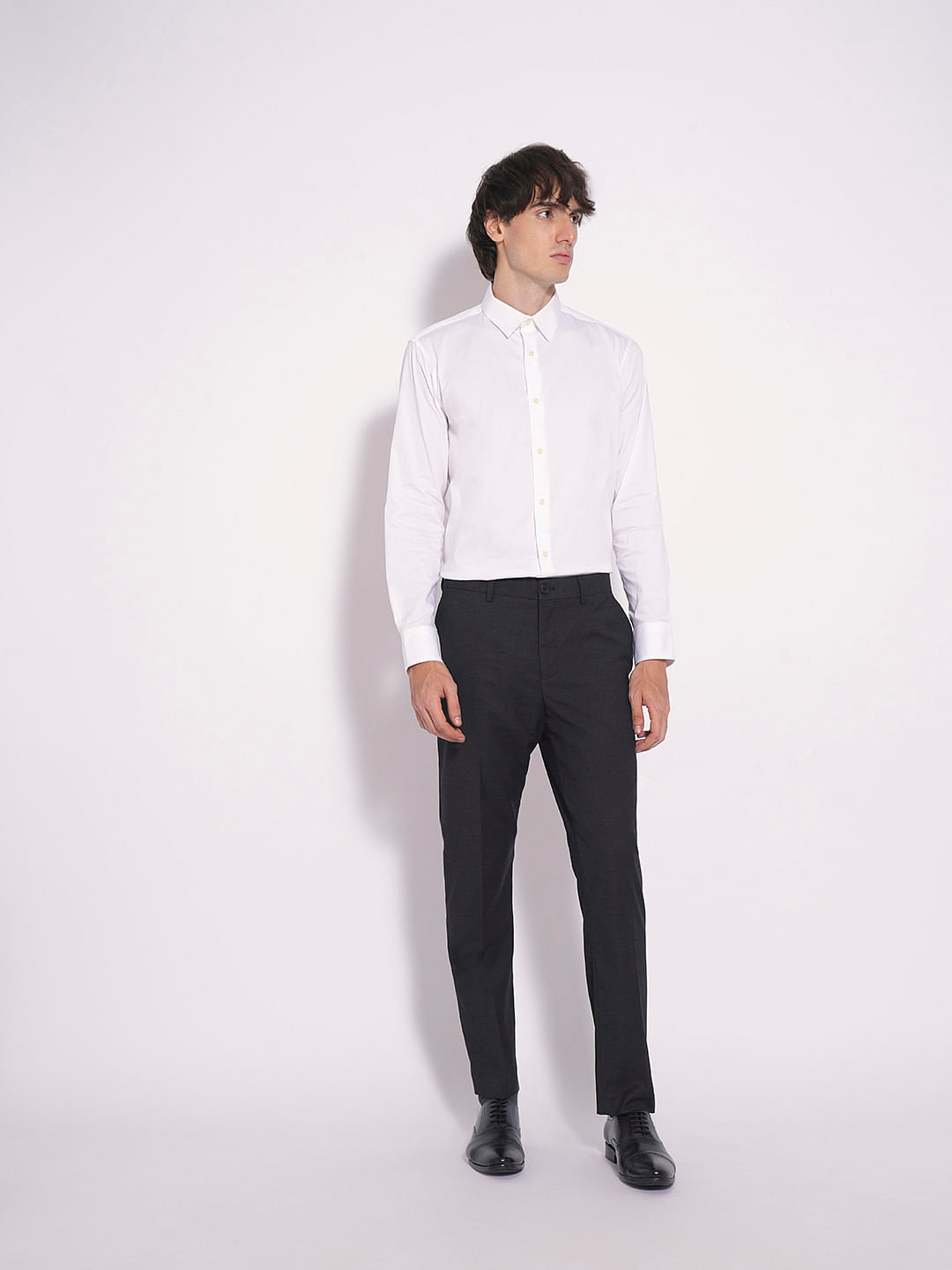 White Formal Cotton Shirt
