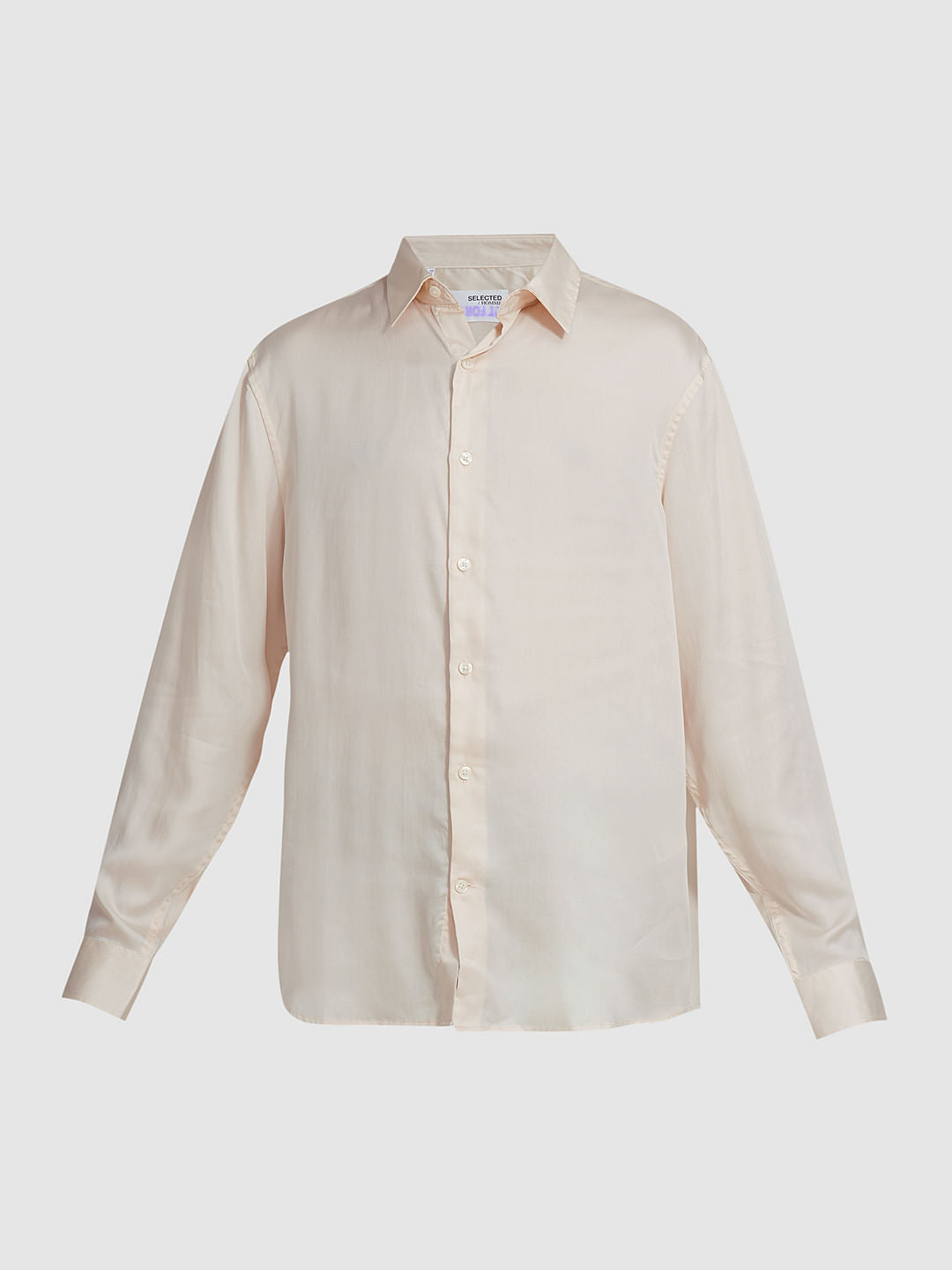 White Satin Shirt