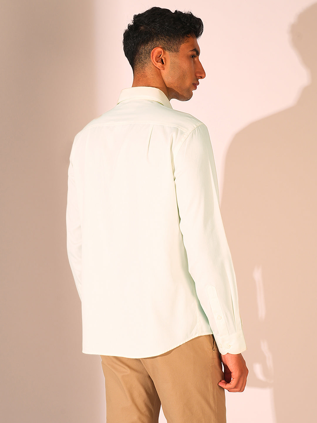 White Regular Fit Shirt
