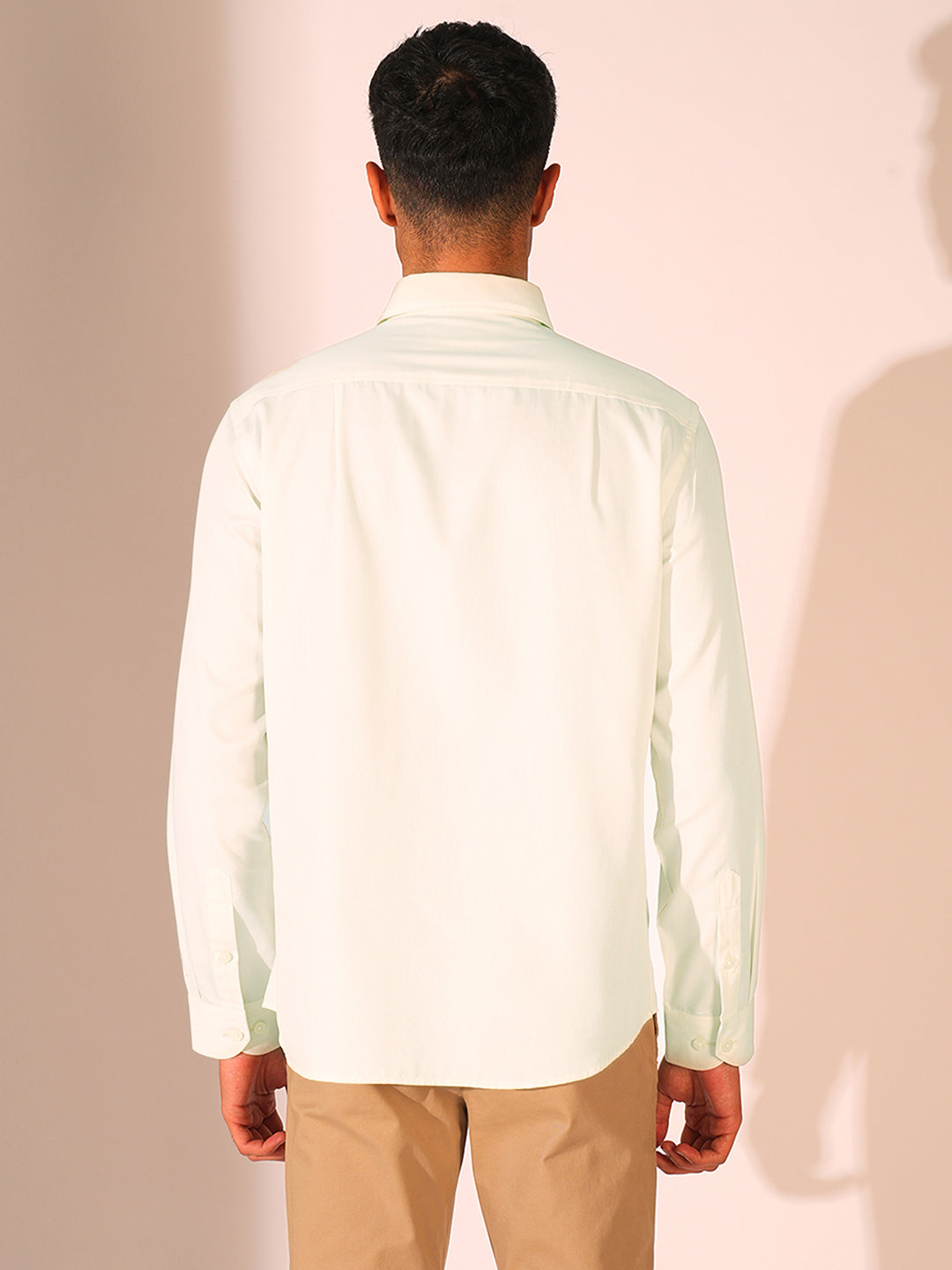 White Regular Fit Shirt