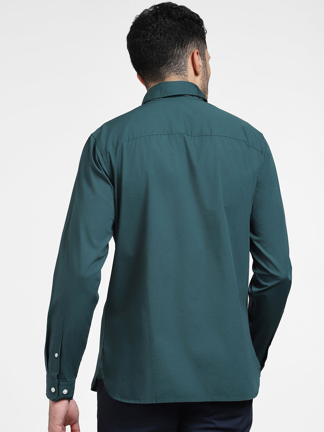 Green Full Sleeves Shirt