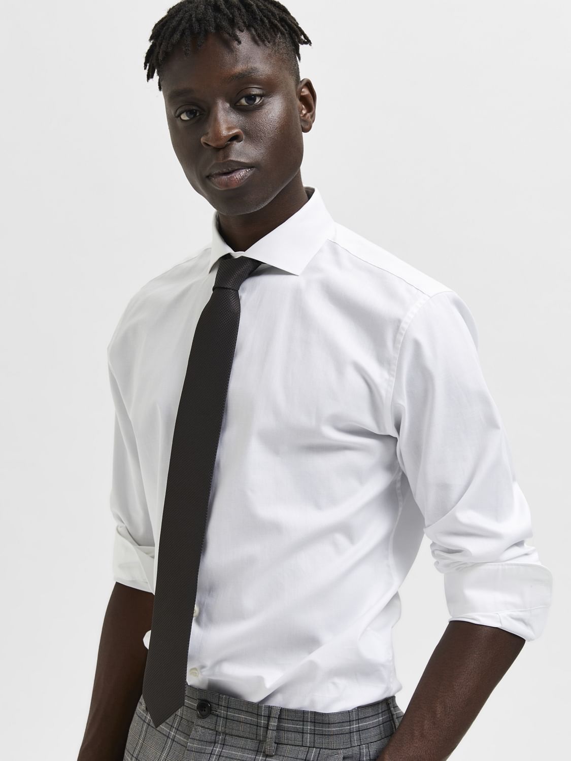 Coffee Brown Formal Tie