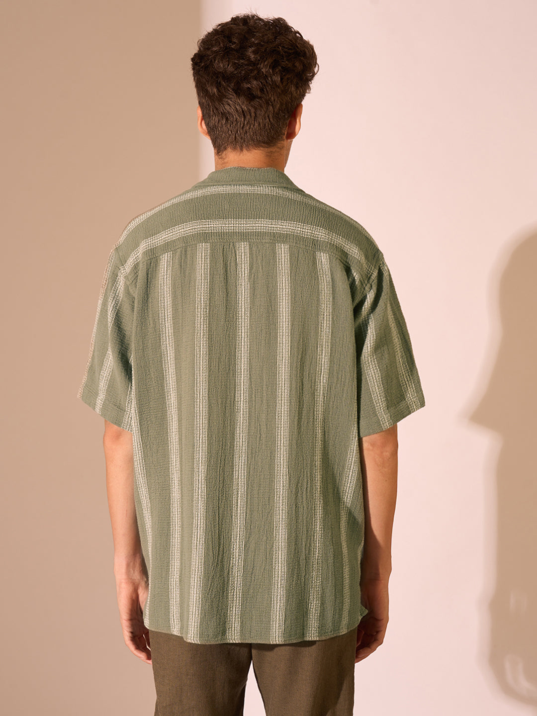 Organic Cotton Cuban Collar Shirt