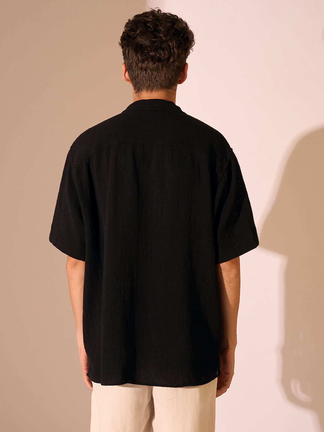 Organic Cotton Cuban Collar Shirt