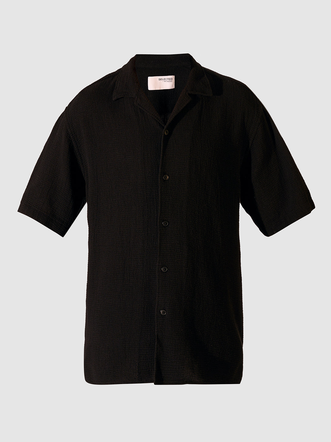 Organic Cotton Cuban Collar Shirt