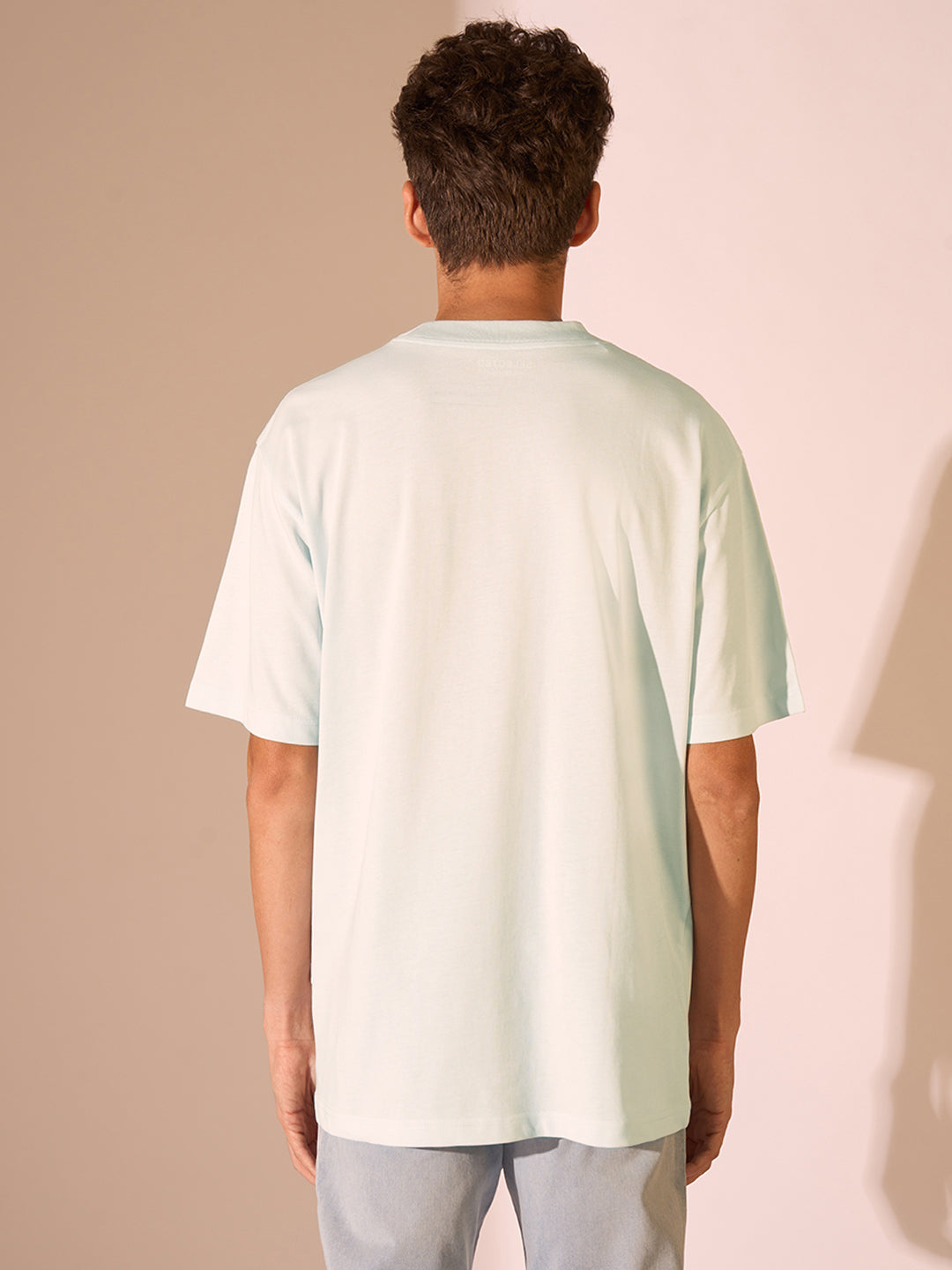 Blue Organic Cotton T-shirt