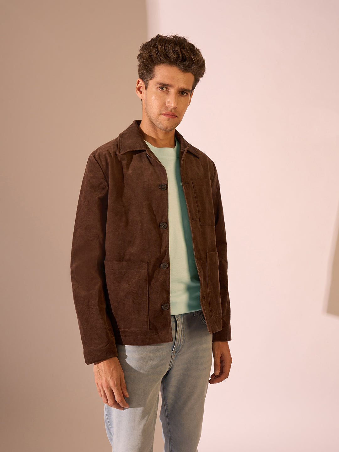 Blue Organic Cotton T-shirt