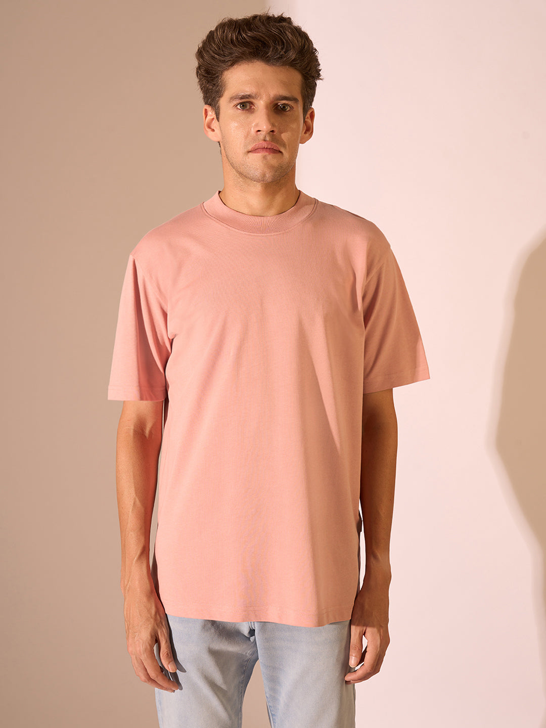 Tan Organic Cotton T-shirt