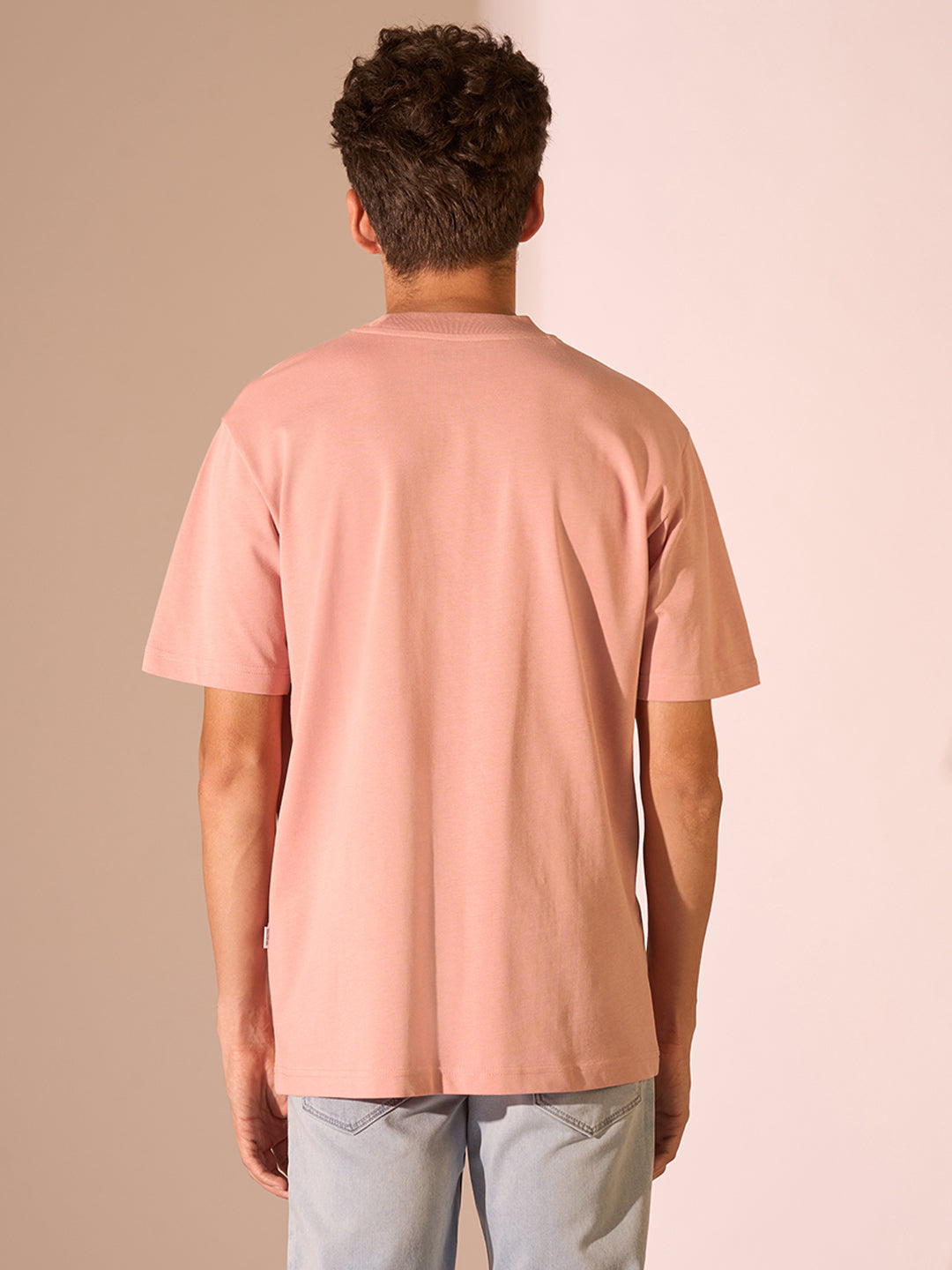 Tan Organic Cotton T-shirt
