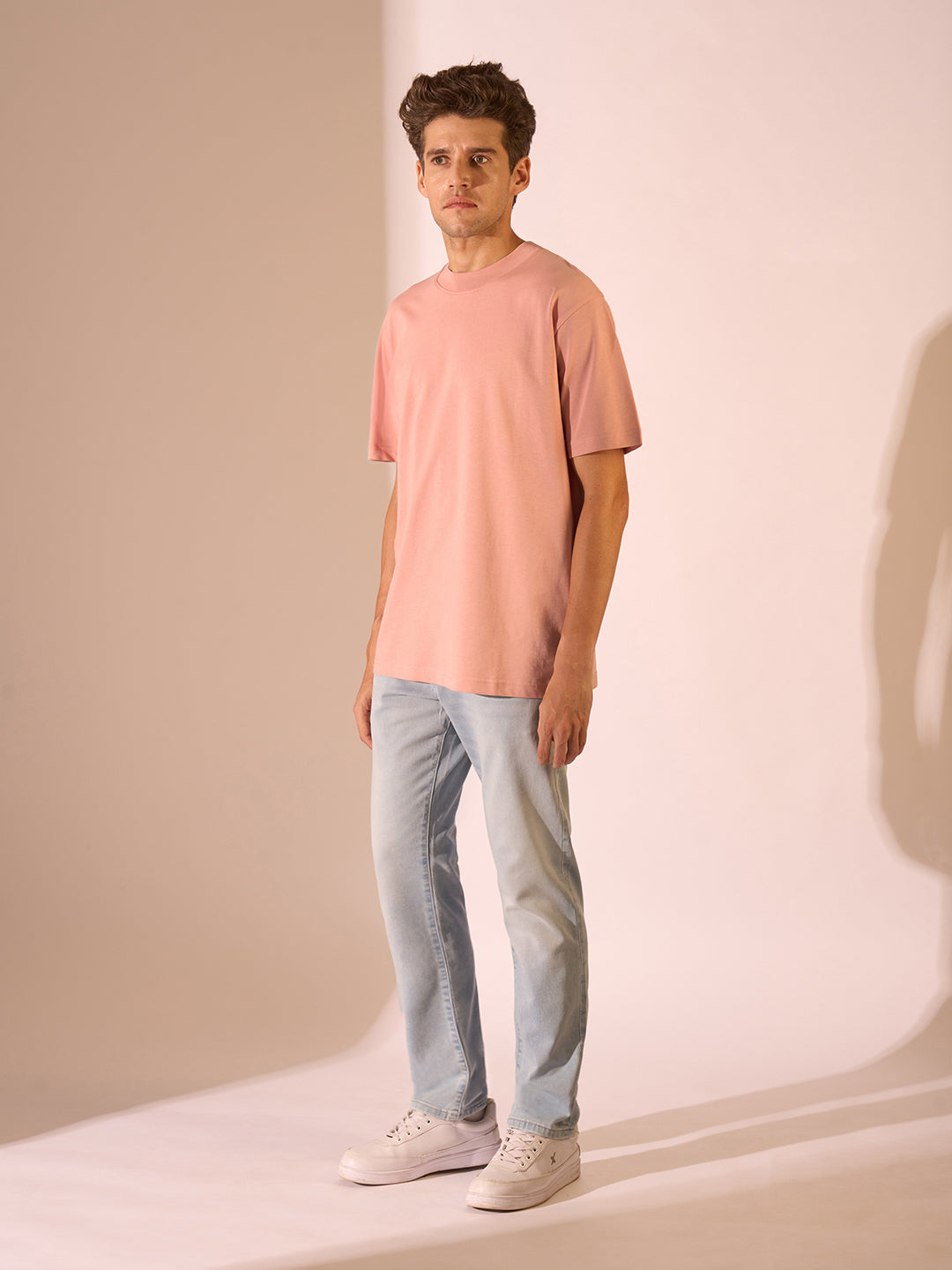 Tan Organic Cotton T-shirt