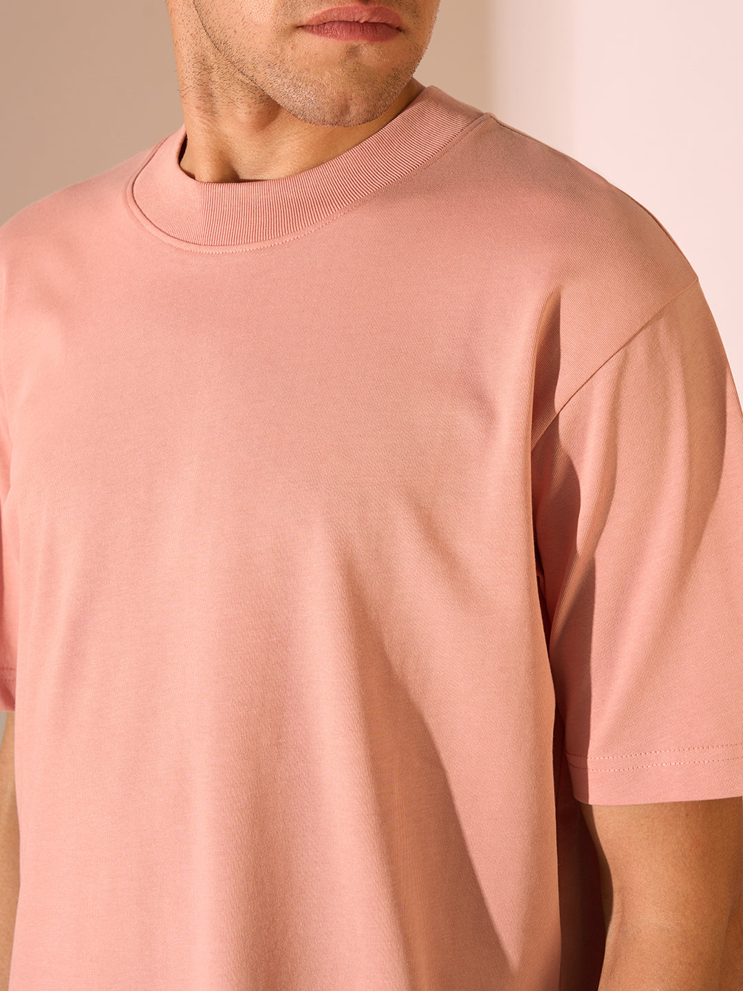 Tan Organic Cotton T-shirt