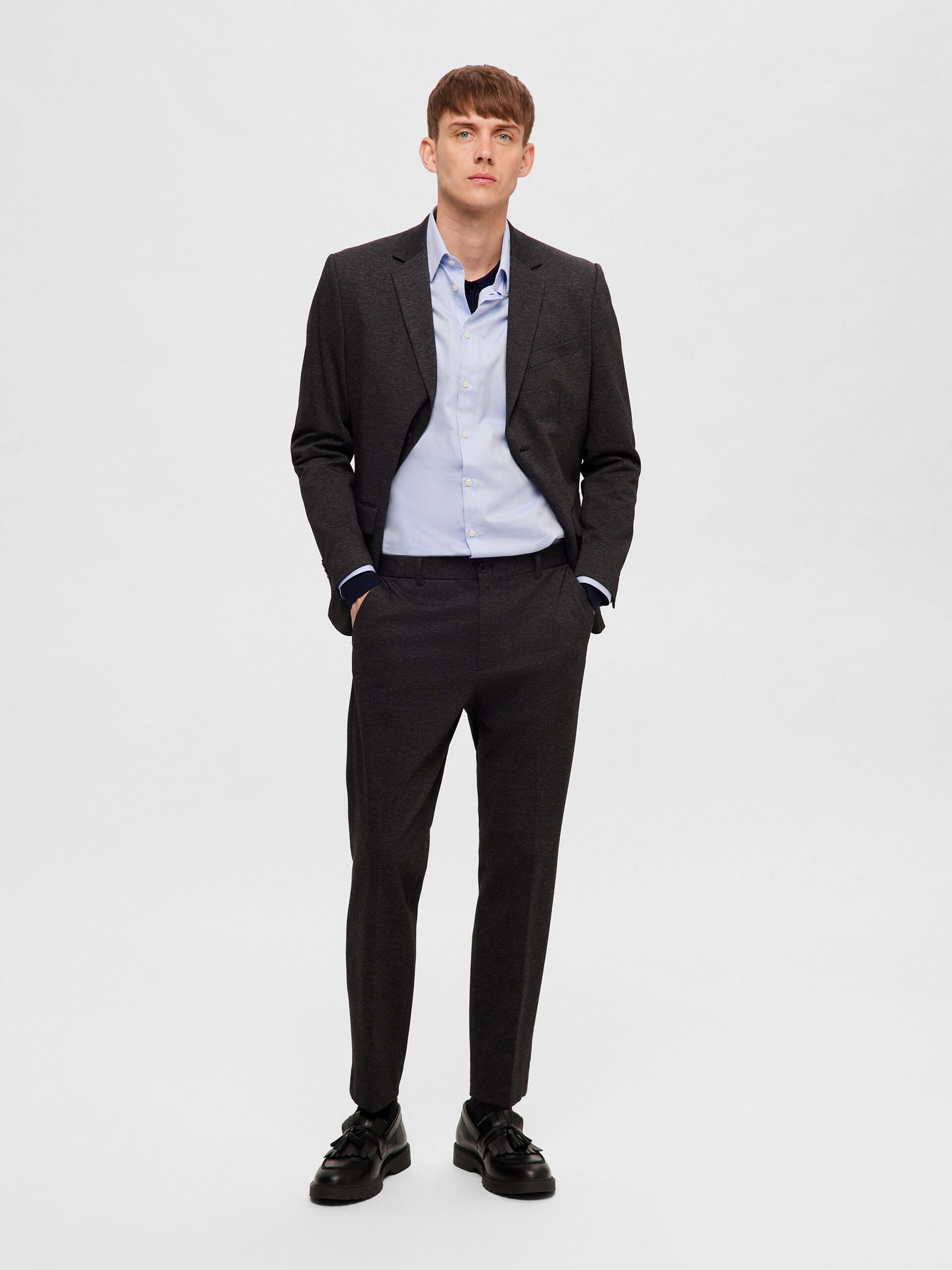 Light Blue Full Sleeves Formal Shirt