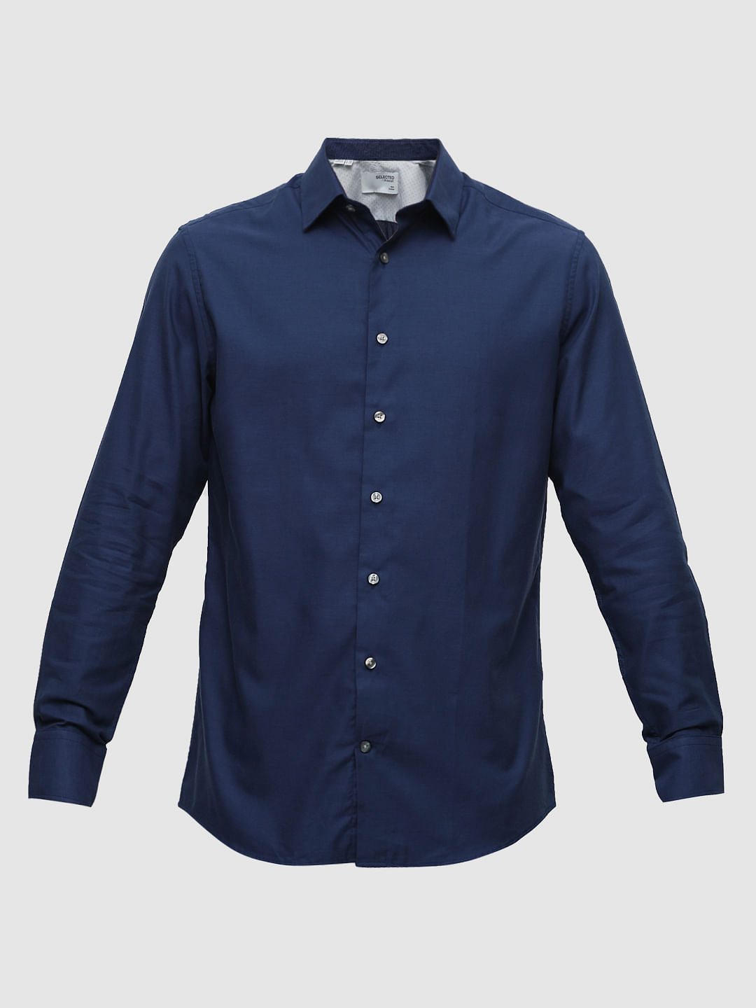 Dark Blue Organic Cotton Shirt