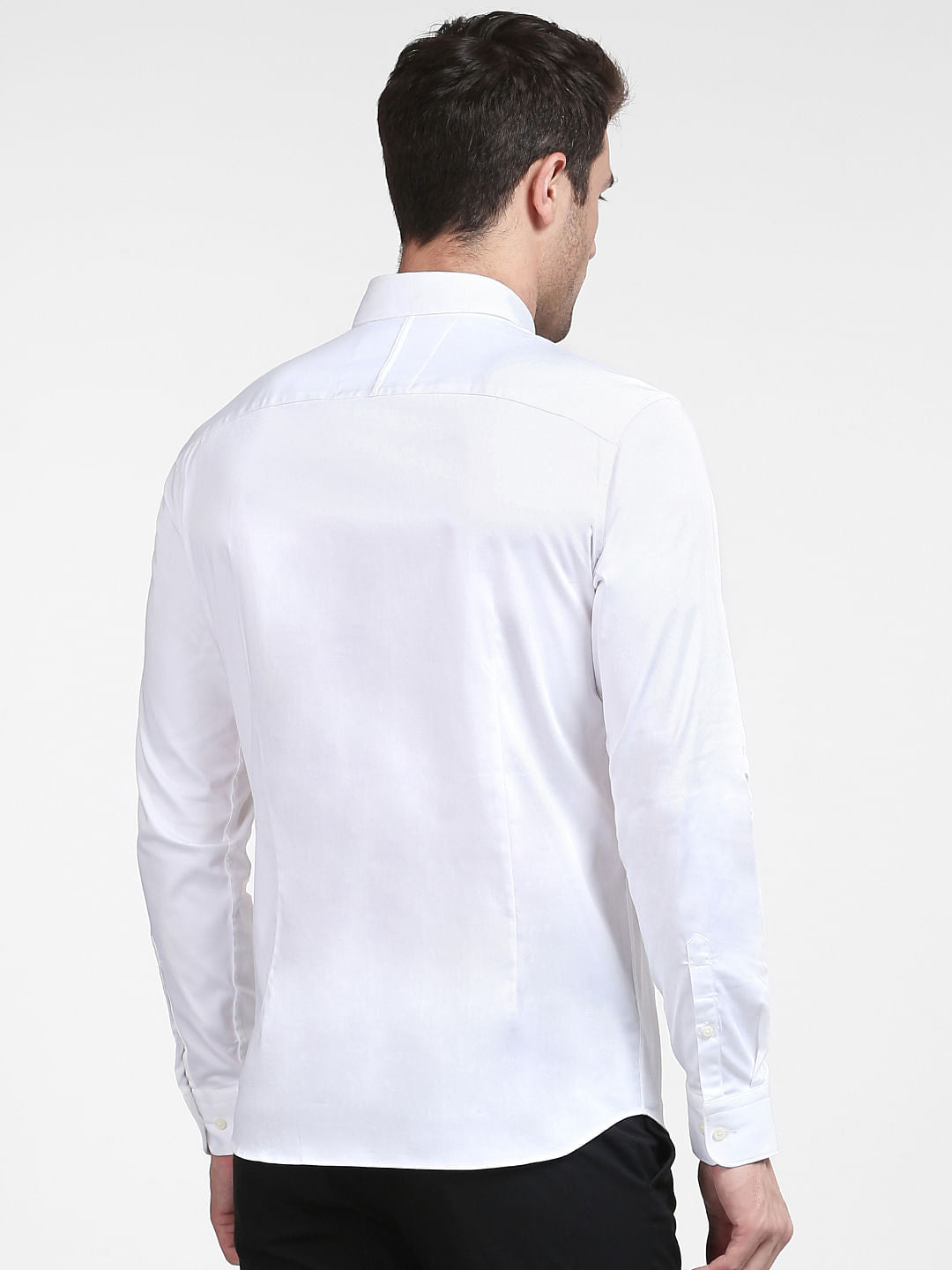 White Full Sleeves Shirt