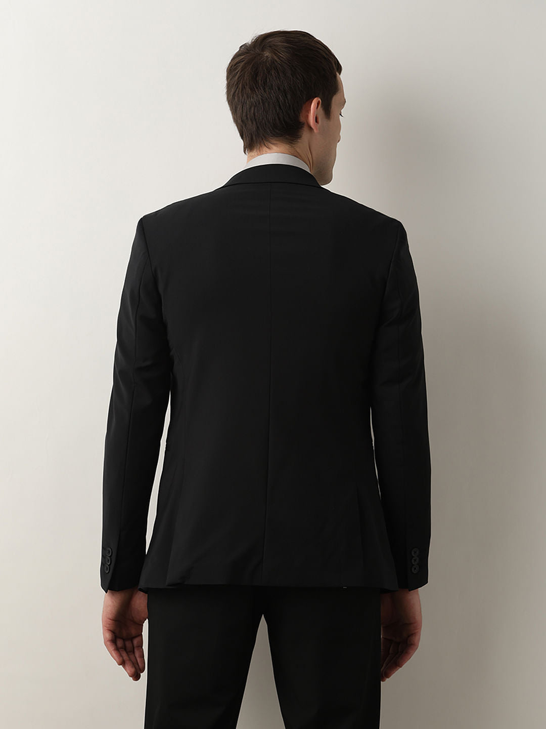 Black Formal Suit-Set Blazer