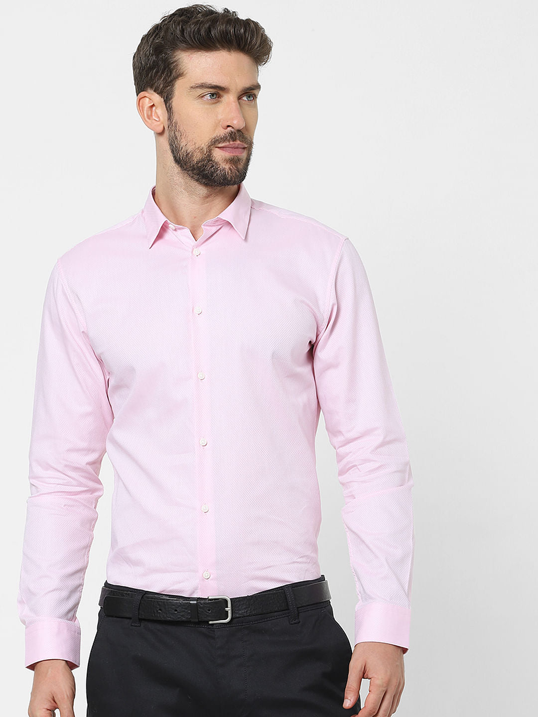 Pink Full Sleeves Shirt